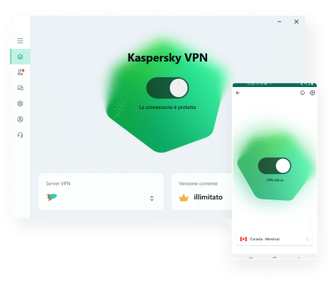 La VPN più veloce sfrutta un servizio VPN sicuro e superveloce Kaspersky