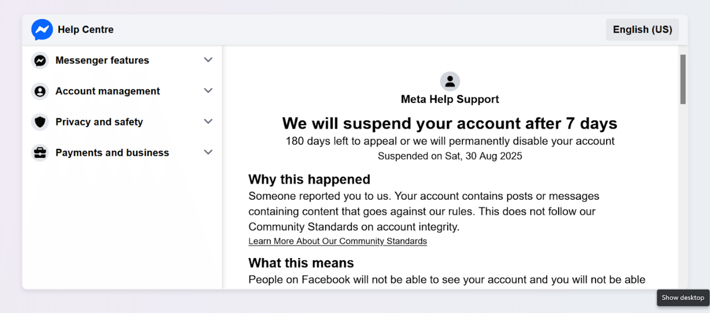 Facebook Kaspersky