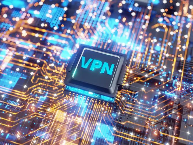 VPN network security chipset.