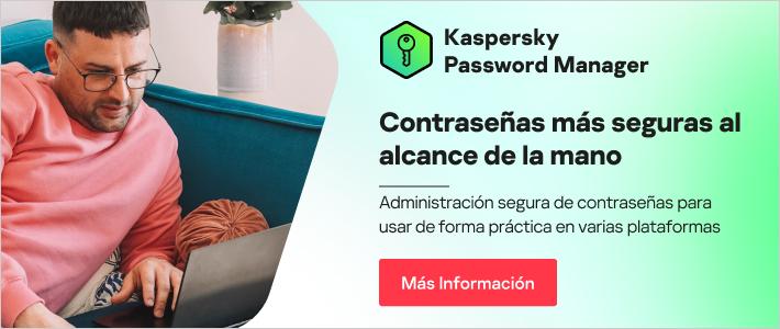 Kaspersky Password Manager - guarde sus contraseñas en un lugar seguro