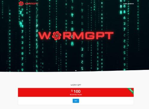 Exemples de conception et de prix présentés sur les pages d'hameçonnage suspectes de WormGPT 