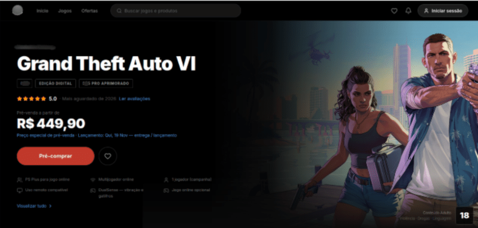 GTA VI golpe