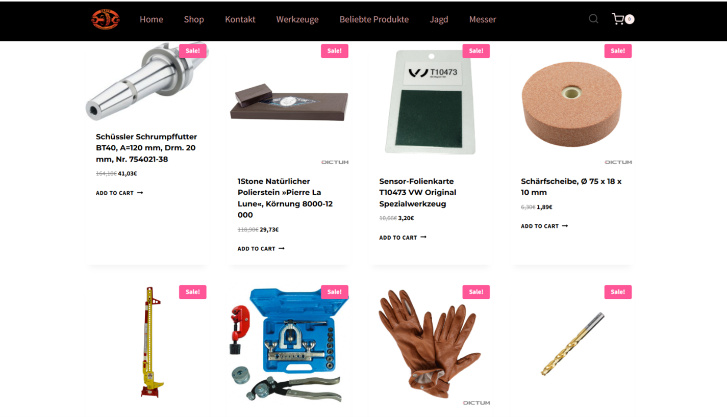 Example of gray website