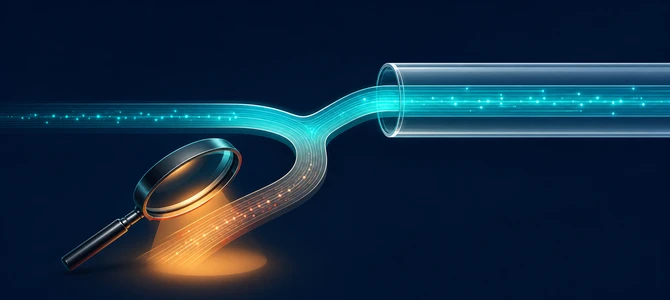 VPN split tunneling dividing internet traffic into two paths