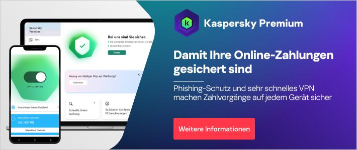 Kaspersky Premium, weitere Informationen