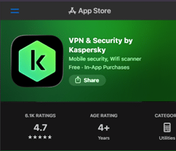 apple store kaspersky