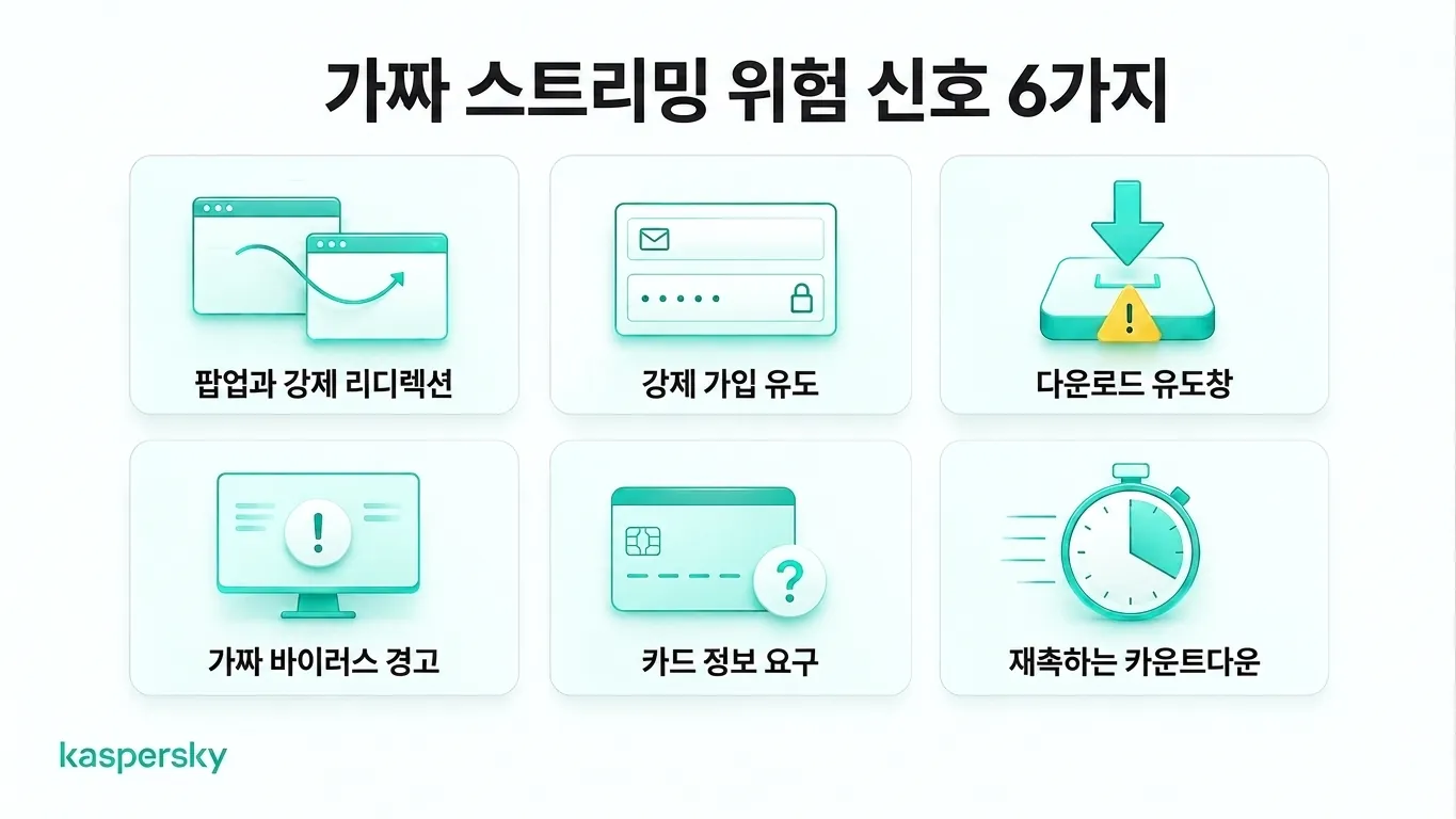 가짜 FIFA 월드컵 스트리밍 사이트의 여섯 가지 경고 신호
