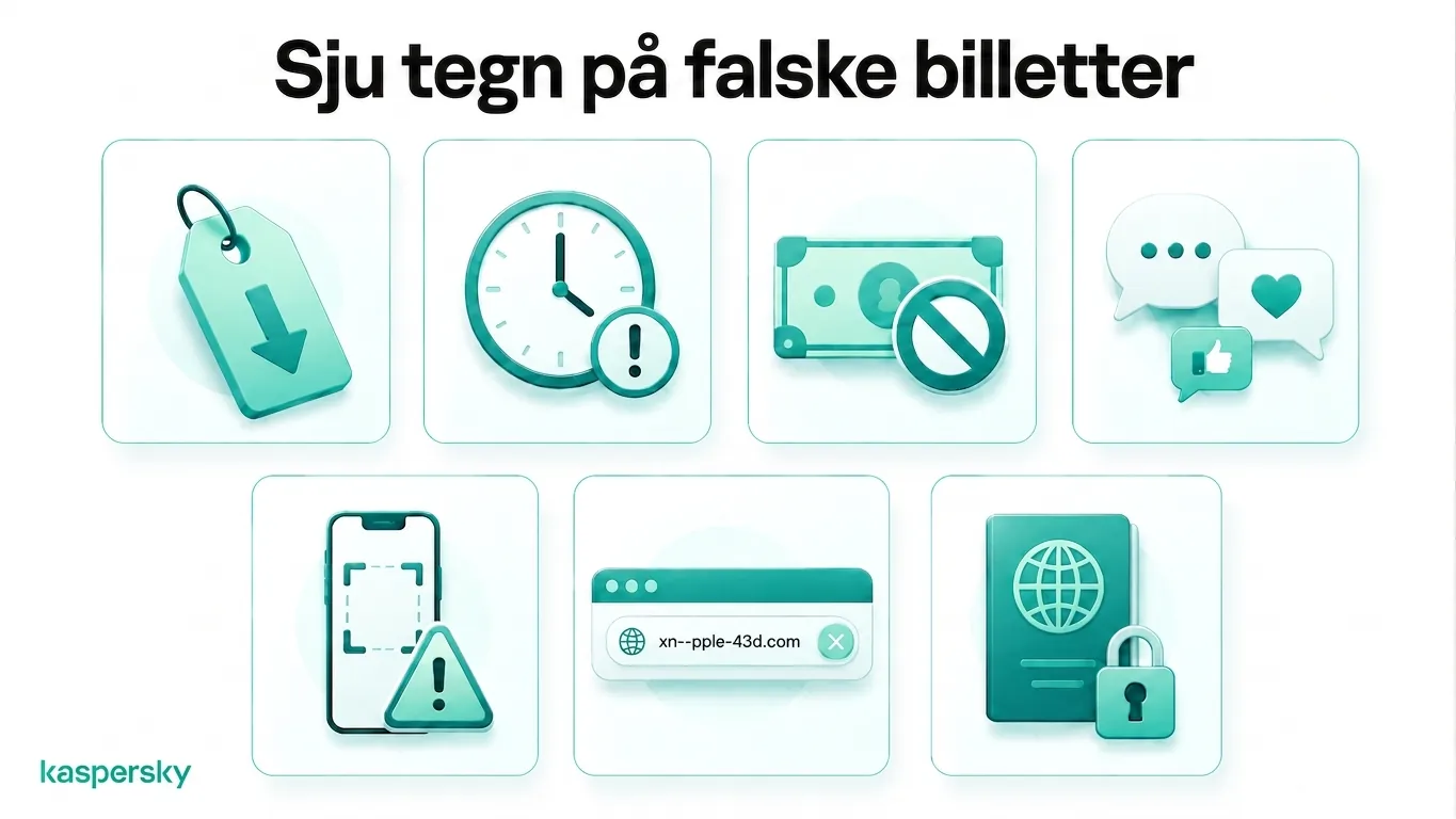 Sju varselsignaler for falske FIFA World Cup‑billetter