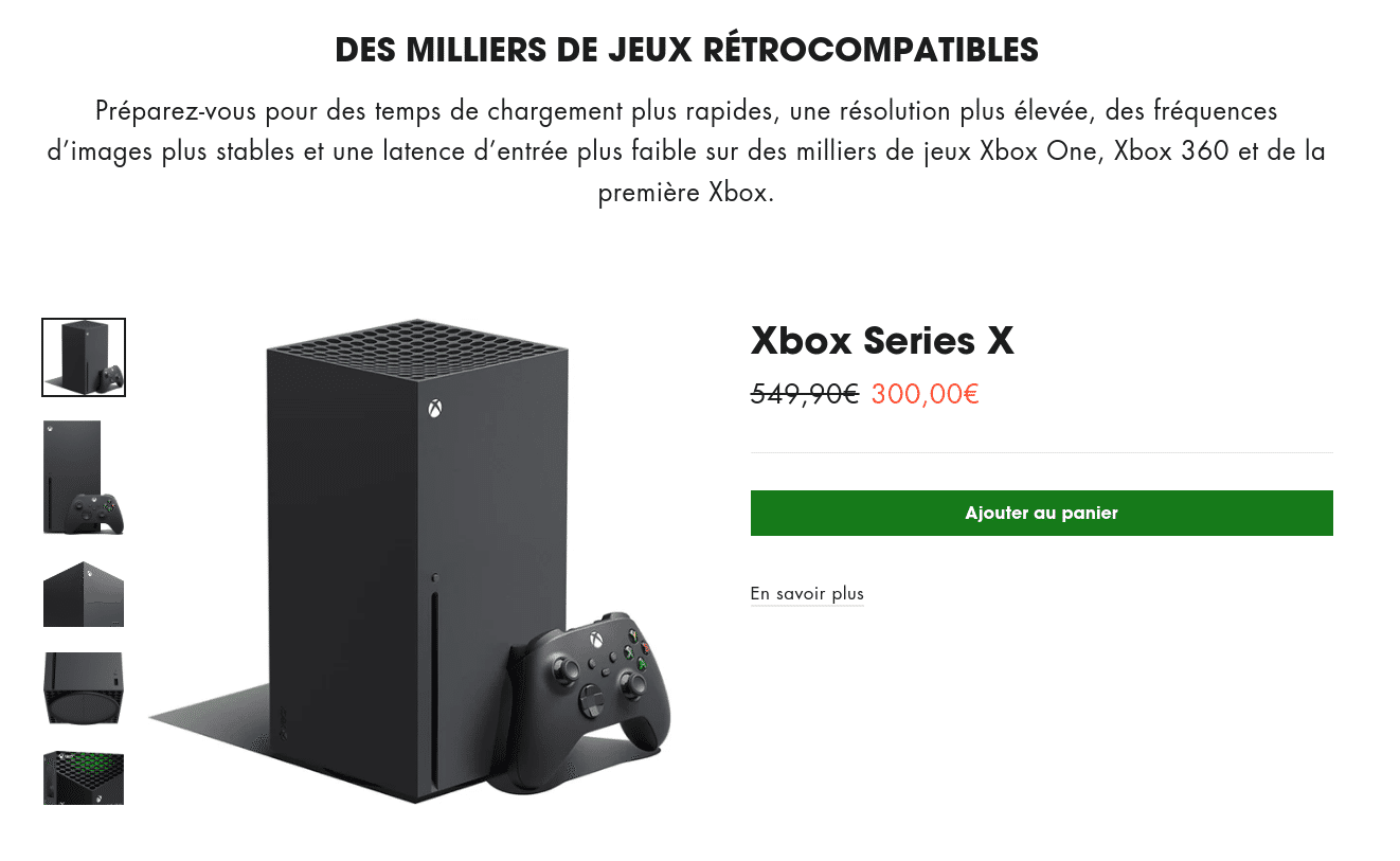 Exemple de page de phishing