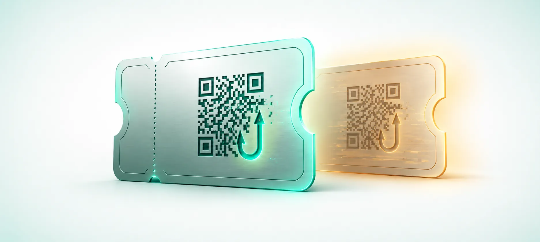 Illustration of fake FIFA World Cup ticket QR code scam