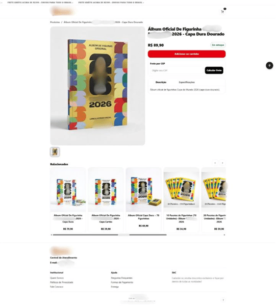 Chama o VAR! Álbum de figurinhas do maior torneio de futebol do mundo vira isca de golpe no Brasil