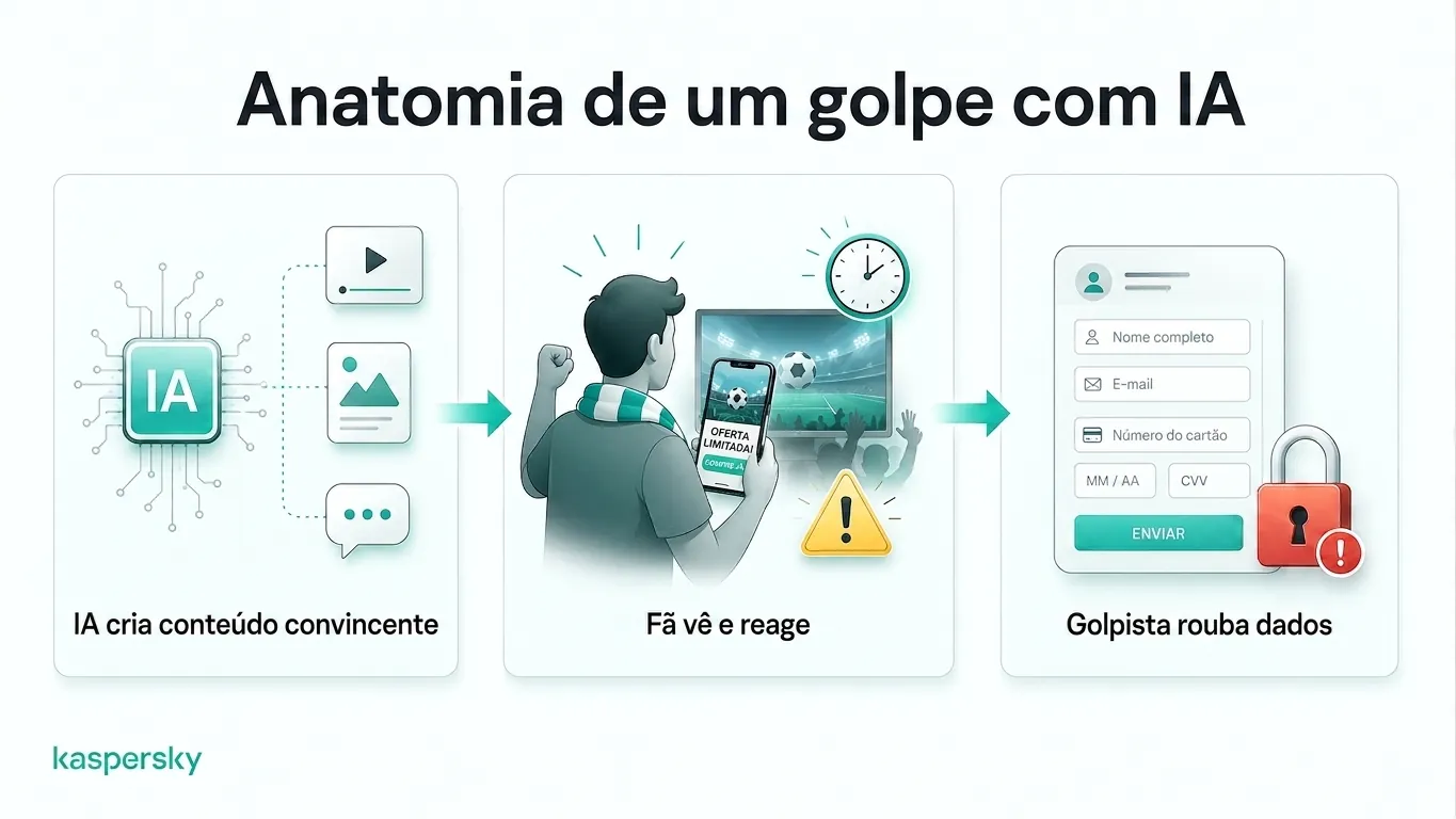 anatomia de um golpe de inteligência artificial (IA)