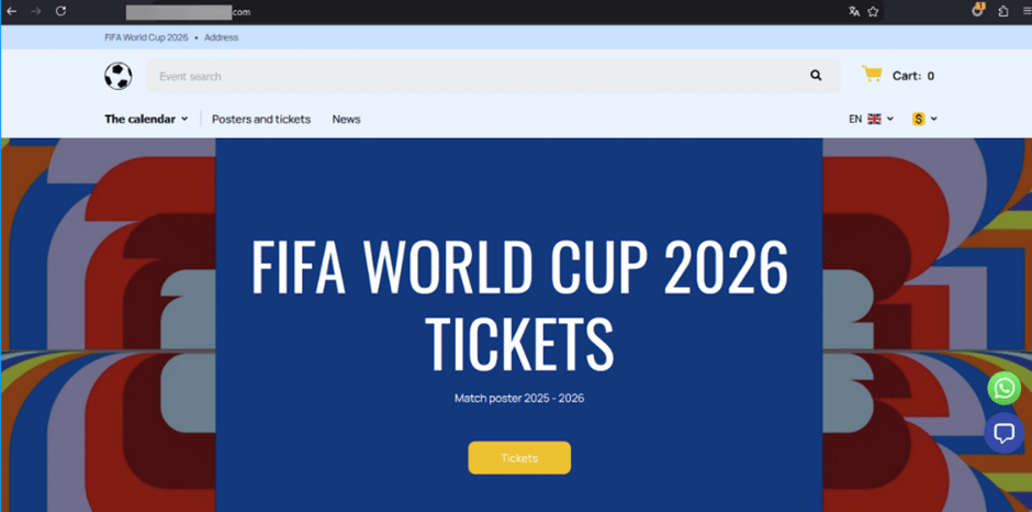 An example of a phishing website