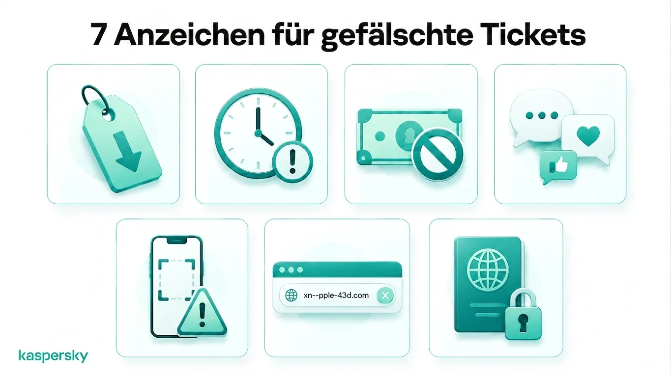Sieben Warnzeichen gefälschter FIFA‑WM‑Tickets