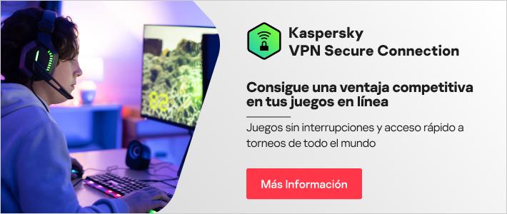 Kaspersky VPN - juegos en línea con más seguridad digital
