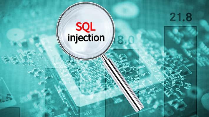Looking glass with text sql injection