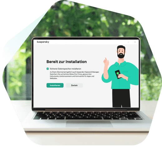 Kaspersky ist einfach zu installieren