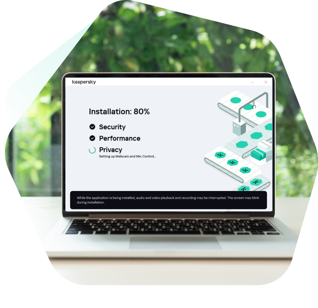 Kaspersky is easy to install