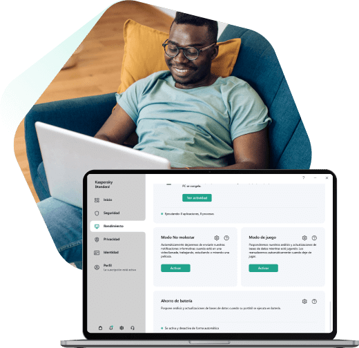 Activa el modo No molestar con Kaspersky