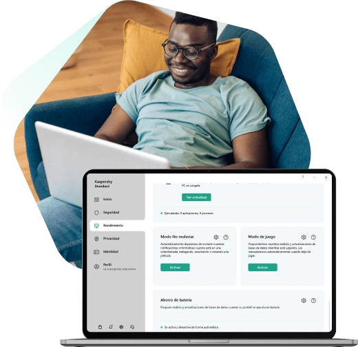 Activa el modo No molestar con Kaspersky