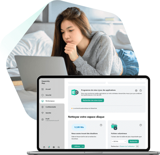 Nettoyer l'espace disque avec Kaspersky