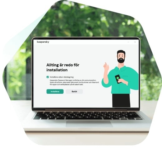 Kaspersky is easy to install