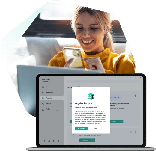 Appbeheer met Kaspersky