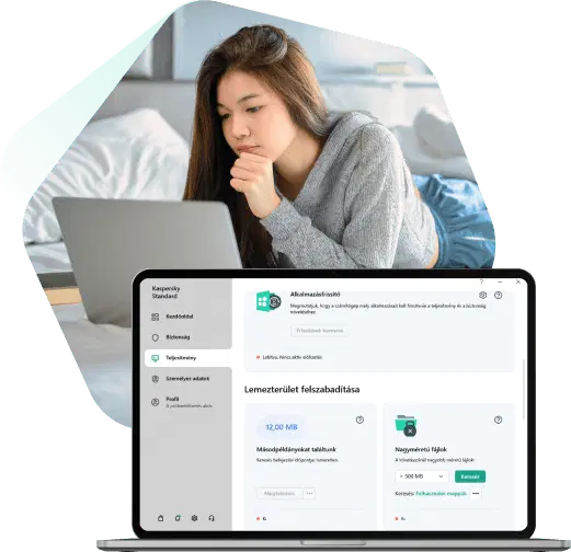Kaspersky merevlemez-karbantartó és állapotfigyelő