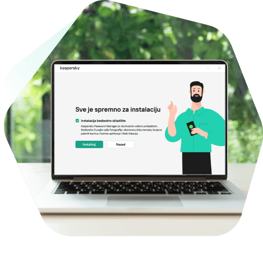 Kaspersky is easy to install