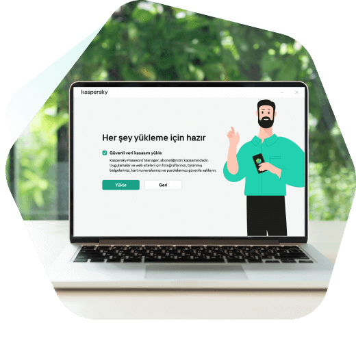 Kaspersky'nin kurulumu kolaydır