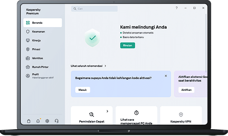 Kaspersky Premium Interface