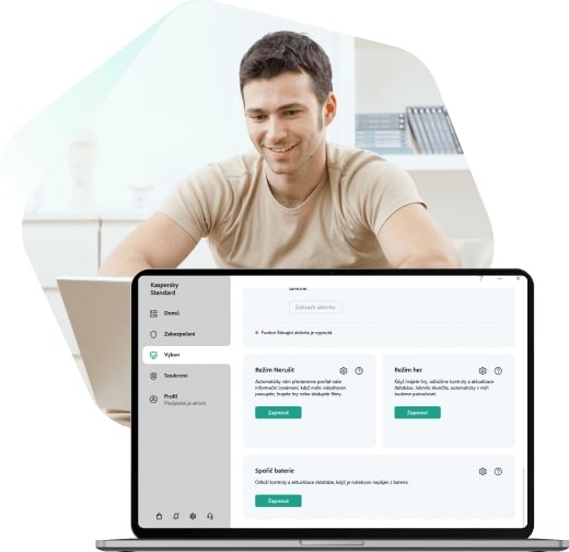 Nastavení režimu Nerušit v aplikaci Kaspersky