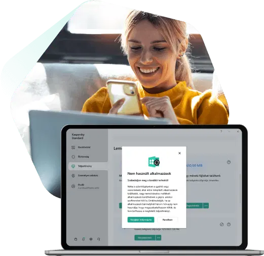 Alkalmazásfelügyelet a Kaspersky-vel