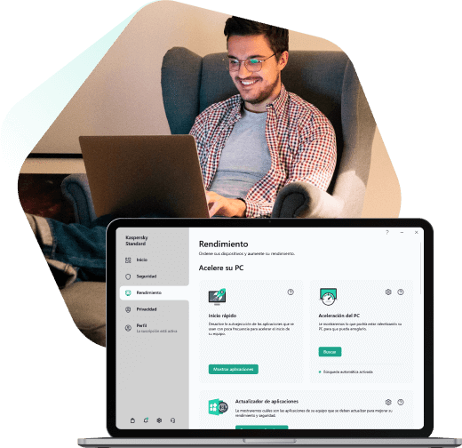 Acelera tu equipo con Kaspersky