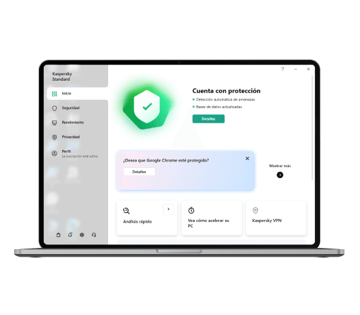 Interfaz de Kaspersky Standard