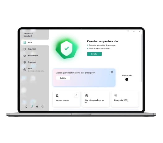Interfaz de Kaspersky Standard
