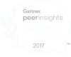 Symbol für Gartner Peer Insights Customer Choice Award 2017