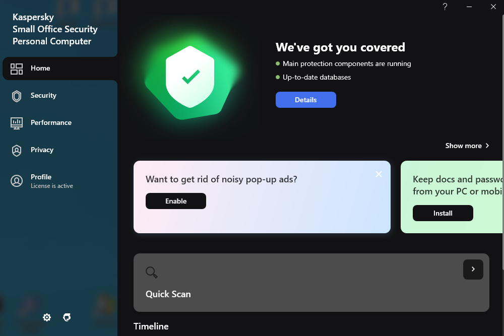 Arriba 85+ imagen kaspersky small office security login