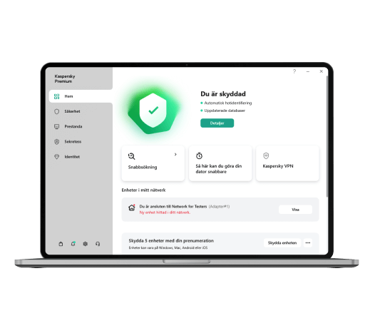 Complete defense against cyberthreats with Kasperky Premium